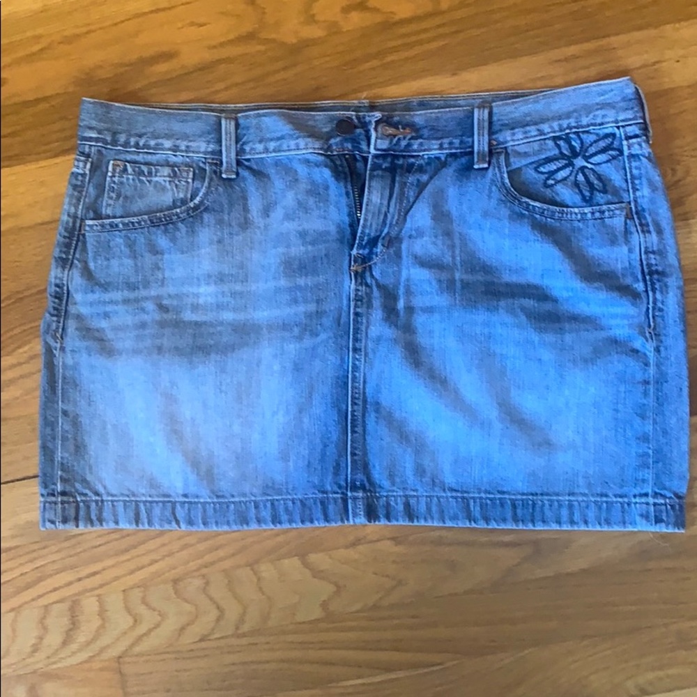 Old Navy jean skirt